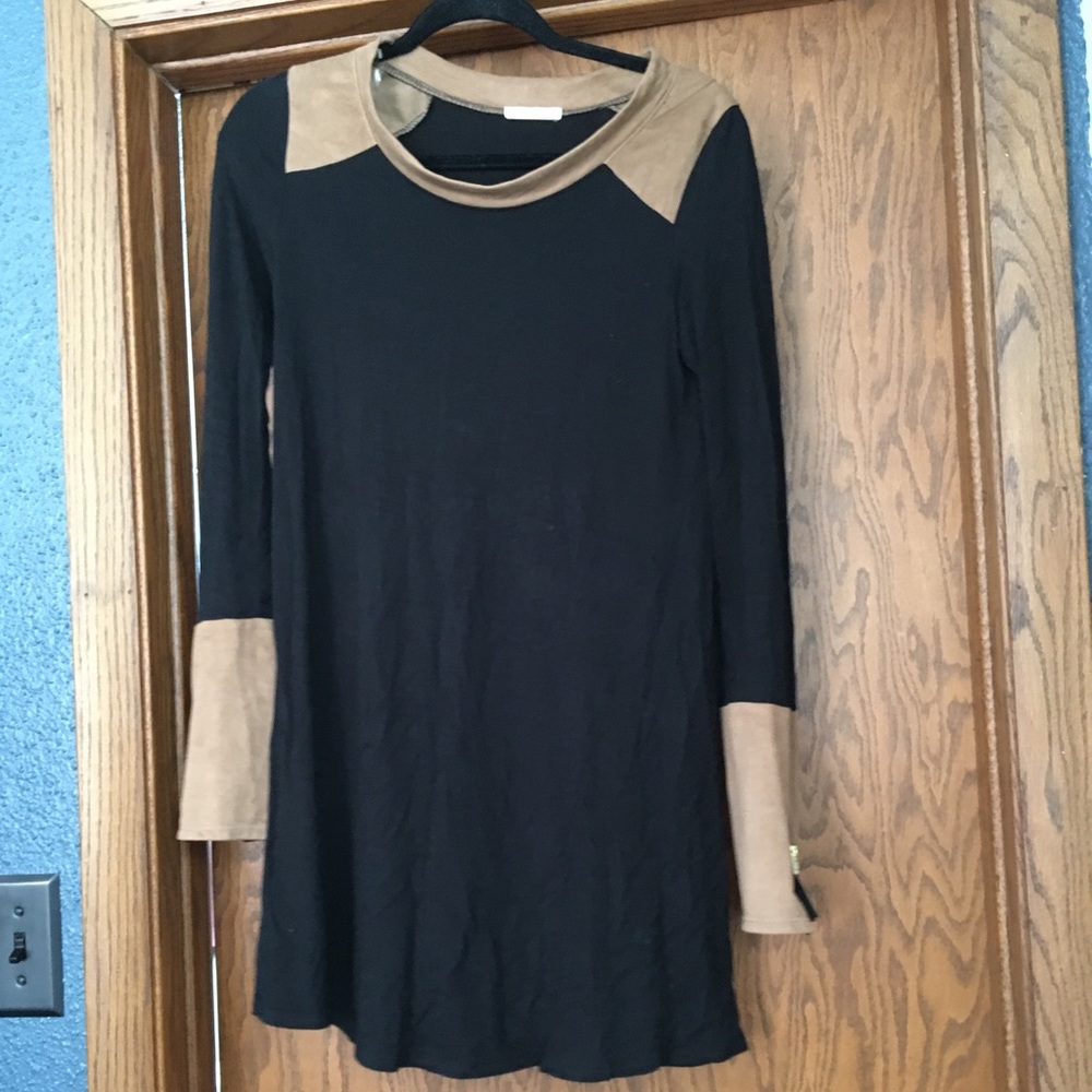 EUC black tunic dress